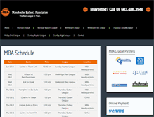 Tablet Screenshot of manchesterballersassociation.com